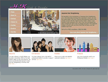 Tablet Screenshot of hk-hairbeauty.com